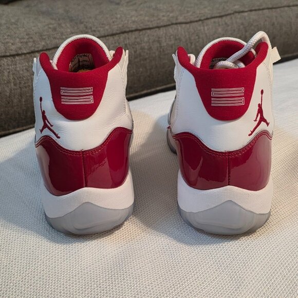 Nike Air Jordan 11 Retro "Cherry" Varsity Red White Men’s Size 9.5 CT8012-116 - Picture 5 of 16